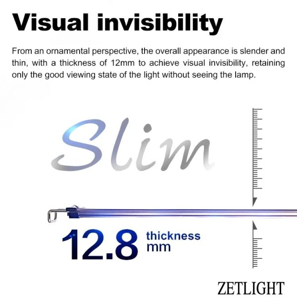 Zetlight Lancia WiFi Freshwater LED Light (300P–1500P) – App Controlled Planted Aquarium Lighting