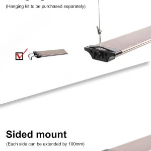 Zetlight Lancia WiFi Freshwater LED Light (300P–1500P) – App Controlled Planted Aquarium Lighting - Image 7