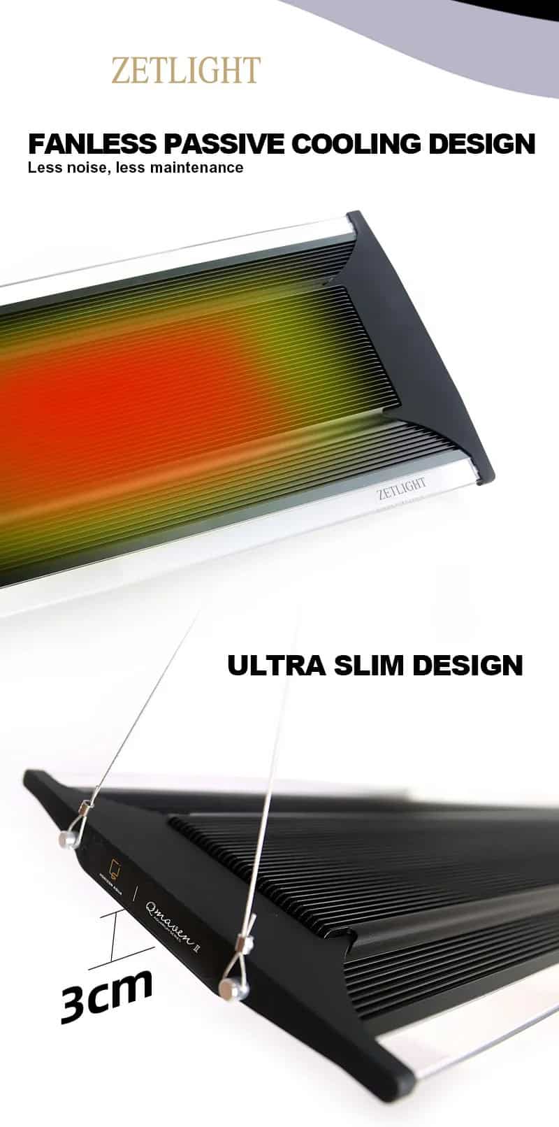 Zetlight Qmaven II Q6-90 Marine LED Light (WiFi App Controlled Reef Lighting) - Image 9