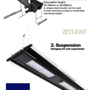 Zetlight Qmaven II Q6-90 Marine LED Light (WiFi App Controlled Reef Lighting) - Image 4