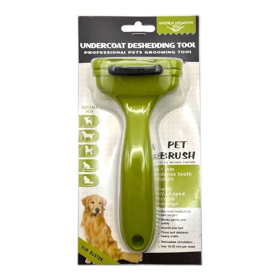 Green Meadow Pet Undercoat Deshedding Tool - Image 2