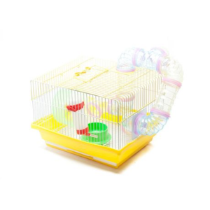 Hamster Cage With Tunnel (35cm x 28cm x 23cm) - Image 5