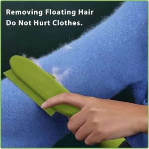 Green Meadow Rubber Fur Accumulator Brush – Hair Removal & Grooming Brush - Image 6