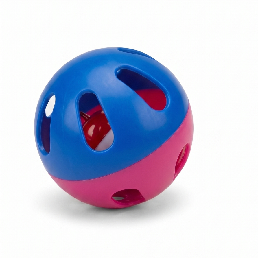 Cat Ringer Ball with Bell - Image 1