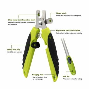 Pet Nail Beauty Set – Nail Clipper & Grooming File Kit - Image 3