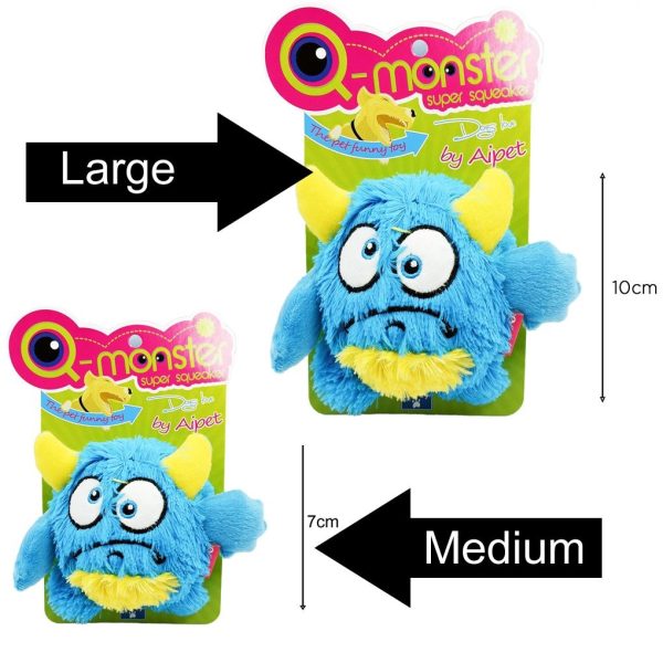 Monster Super Squeaker (Please Select Size and Colour)