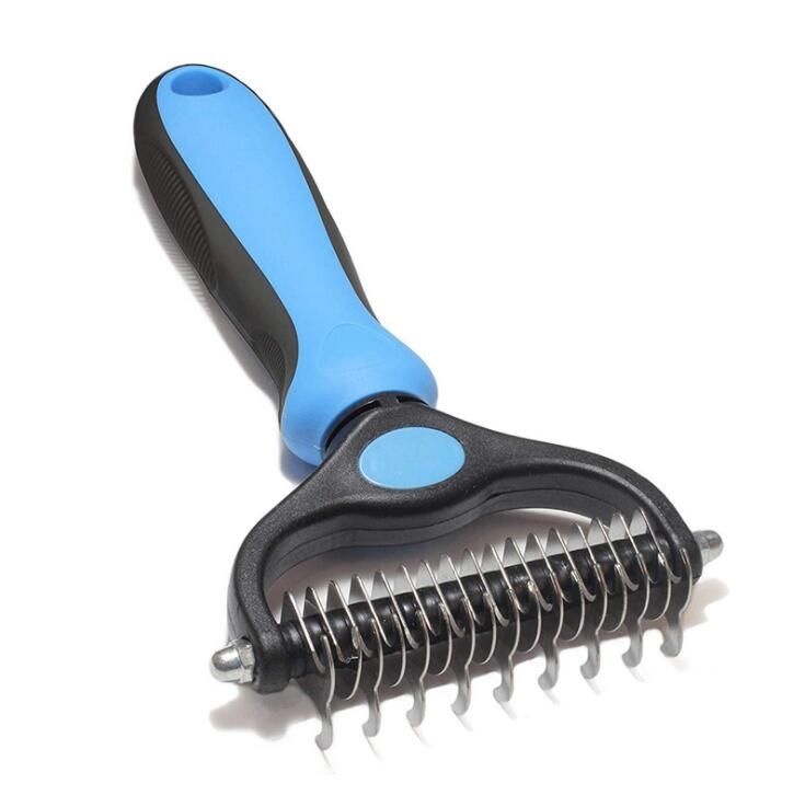 Pet Dematting Comb – 2-Sided Grooming Tool for Dogs & Cats - Image 1