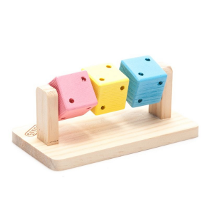 CARNO Wooden Hamster Toy - Dice - Image 1