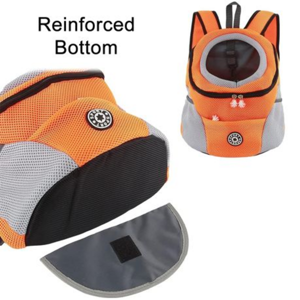 Dog & Cat Backpack L (41x27x9cm) - Please Select Colour - Orange
