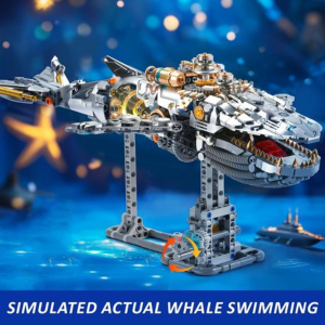 MJI Mechanical Whale 13059 Building Kit 1388 Pieces Ages 12+ - Image 6