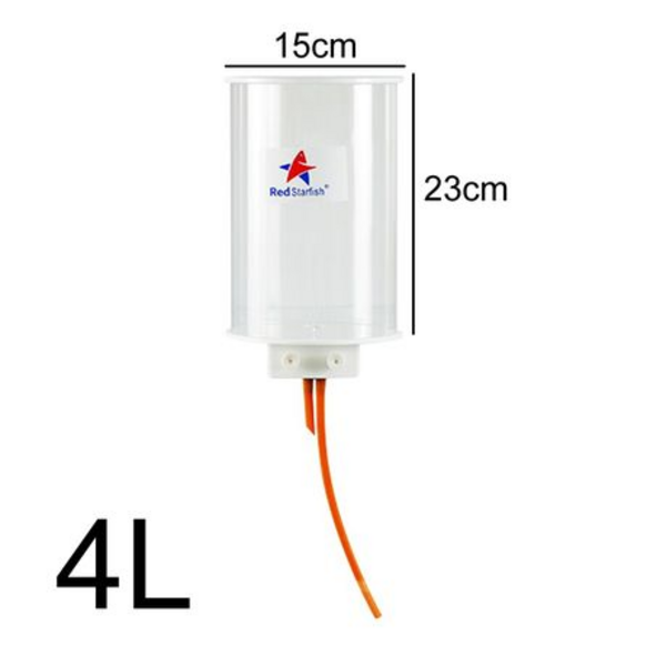 Redstarfish 4L Aquarium Auto Top Off Water Level Reservoir