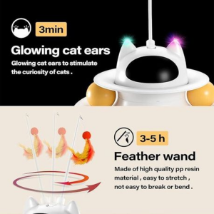 4-in-1 Interactive Smart Cat Toy - Image 2