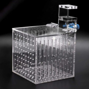 Acrylic Fish Isolation Box with Hanging Bracket 105mm Cube - Image 3