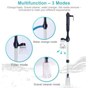 iLonda Electric Aquarium 3-in-1 Gravel Cleaner - Image 2