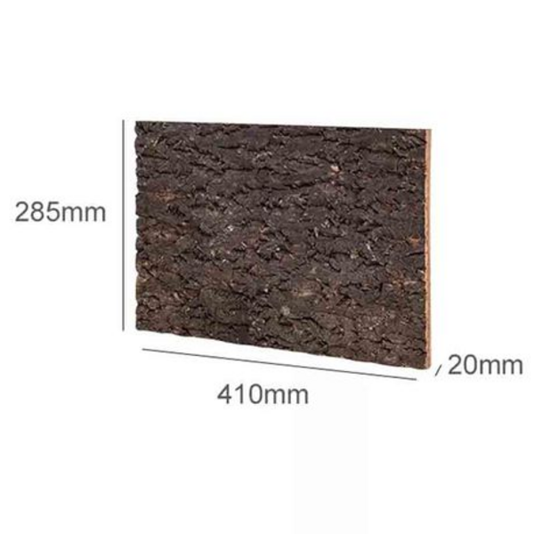 Cork Background All Natural Decorative For Terrariums and Plants