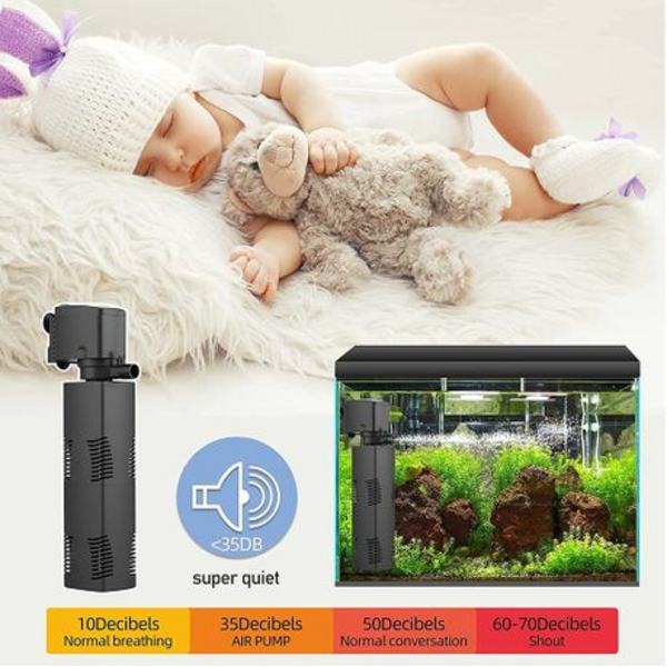 SOBO Aquarium Filter Pump WP-2000F Internal Filter