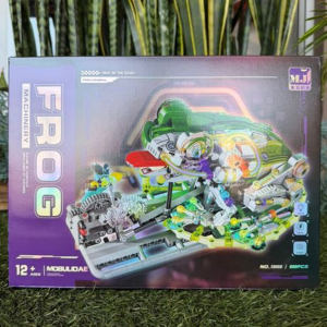 MJI Machinery Mechanical Frog Hand-Crank Display Model (898pcs, Ages 12+) - Image 3