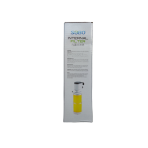 SOBO Aquarium Internal Filter Pump WP-1500A |Power: 8W Flow Max: 600L/H - Image 2