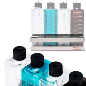 Chihiros Dosing Containers & Stainless Steel Holder Kit - 4 x 500ml - Image 3