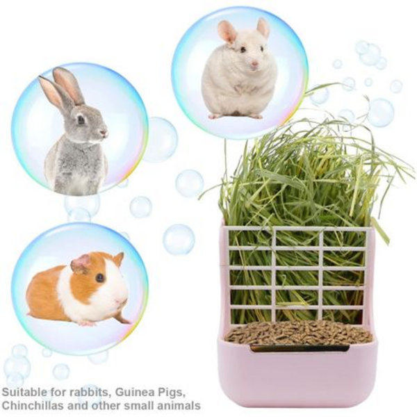 CARNO Rabbit/Chinchilla Hay Feeder Bowl