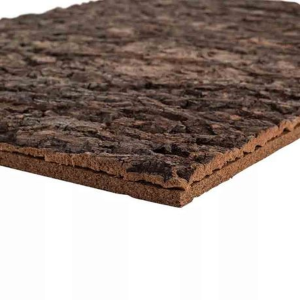 Cork Background All Natural Decorative For Terrariums and Plants