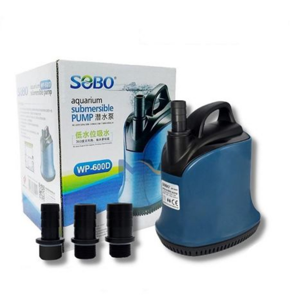 SOBO WP-600D Submersible Water Pump 80W 5000L/h 3.5m Head