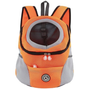 Dog & Cat Backpack L (41x27x9cm) - Please Select Colour - Orange - Image 4