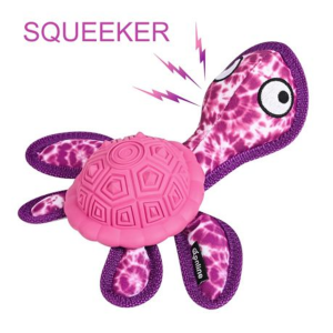 Turtle Dog Chew Toy with Squeeker & Treat Dispenser - Image 13