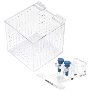 Acrylic Fish Isolation Box with Hanging Bracket 105mm Cube