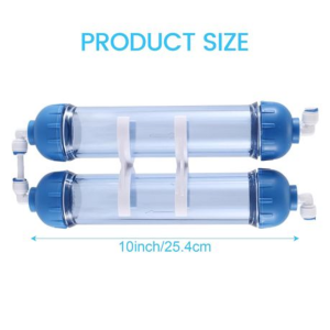 Dual Chamber Inline Resin/Carbon Housing for RO/DI Aquarium Systems - Image 5