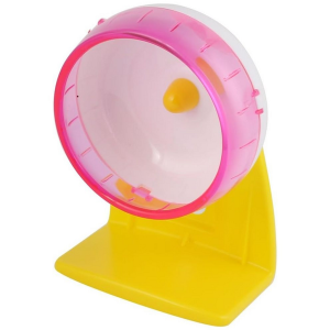 Silent Hamster Wheel With Stand & Suction Cup - Image 7