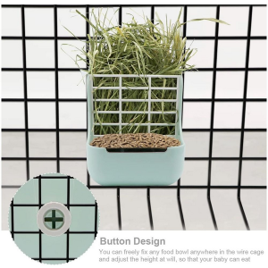 CARNO Rabbit/Chinchilla Hay Feeder Bowl - Image 5