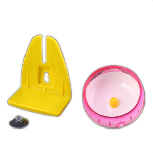 Silent Hamster Wheel With Stand & Suction Cup - Image 11