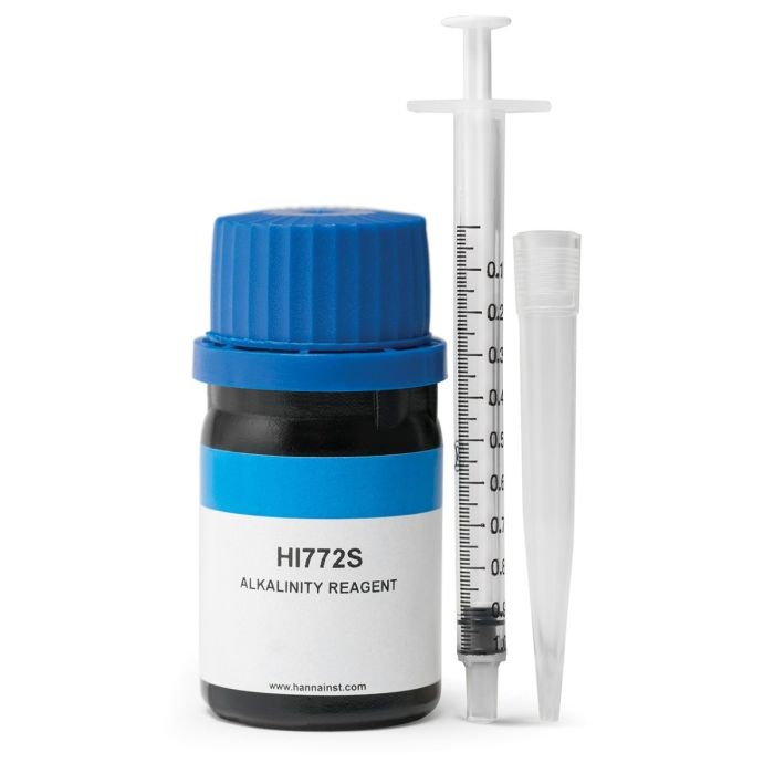 Hanna Marine Alkalinity Colorimetric Reagents – 25 Tests (HI772-26)