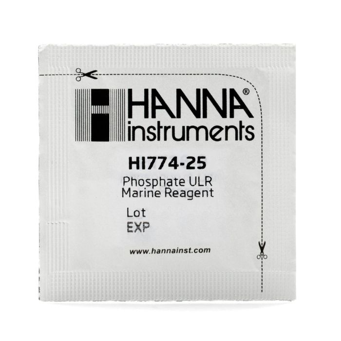 Hanna Marine Phosphate Ultra Low Range Ascorbic Acid Reagents – 25 Tests