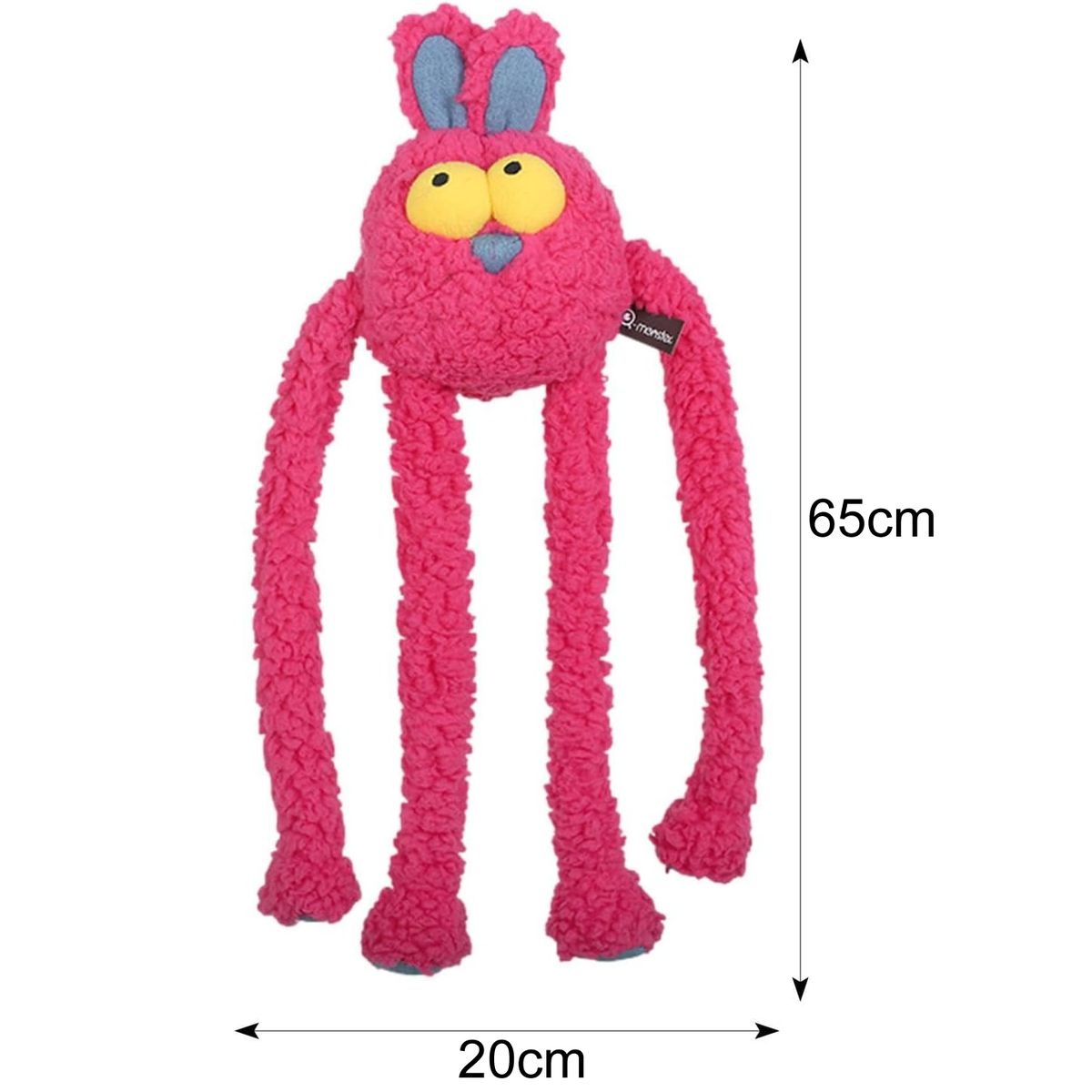 Monster Rabbit Plush Dog Toy (65cm x 20cm) - Select Colour - Image 8