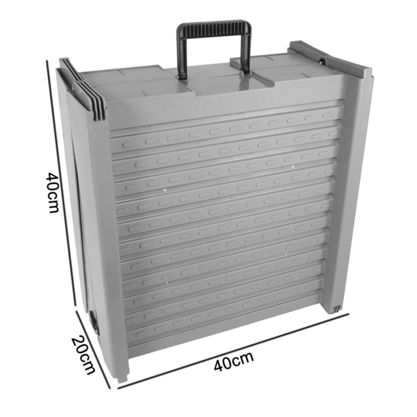 Portable Folding Pet Ramp 150CM X 40CM - Grey