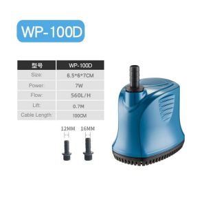 SOBO WP-100D Submersible Aquarium Pump 560L/h 7W with 12/16mm Nozzles - Image 3