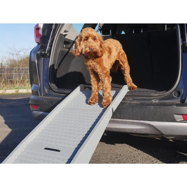Portable Folding Pet Ramp 150CM X 40CM - Grey