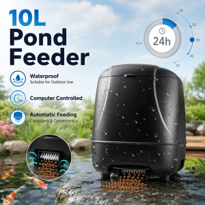 10L Automatic Pond Feeder - Programmable Outdoor Fish Feeder - Image 5