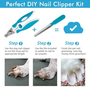 Pet Nail Clipper, Claw & Nails Clippers with Grinder - Image 3