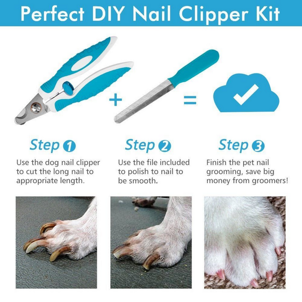 Pet Nail Clipper, Claw & Nails Clippers with Grinder