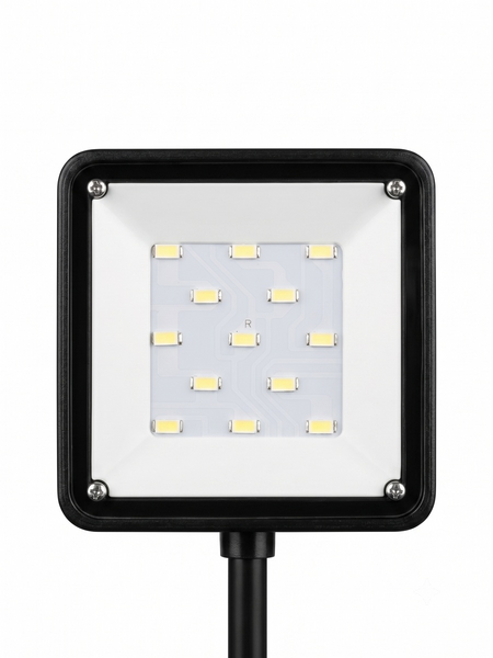 7W Adjustable USB Aquarium LED Light with Adapter - White Light