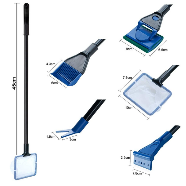 iLonda 5 in 1 Aquarium Cleaning Set
