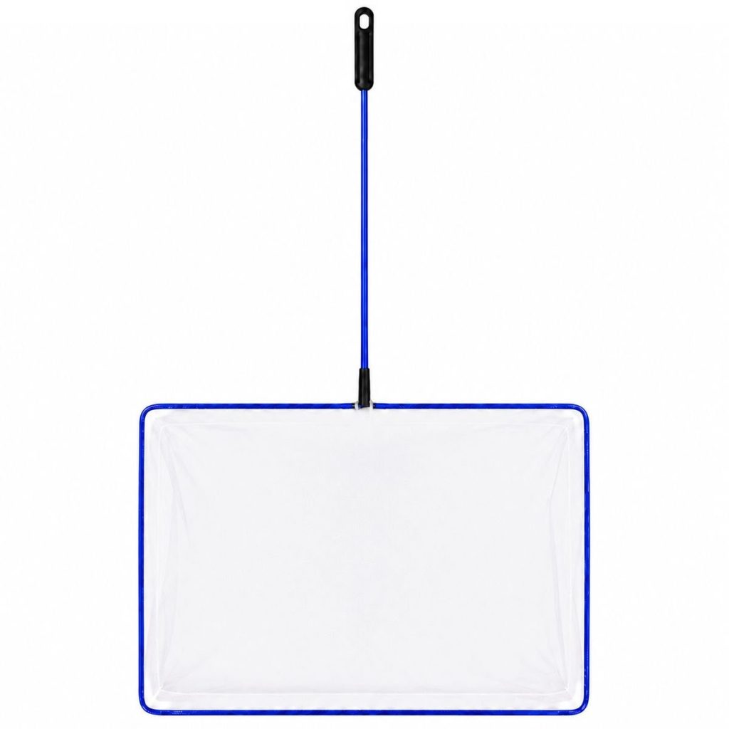 Aquarium Fish Net with Handle - Blue