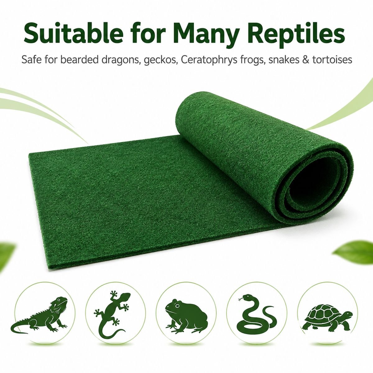 Reusable Reptile Carpet Mat - Select Size Variant - Image 2