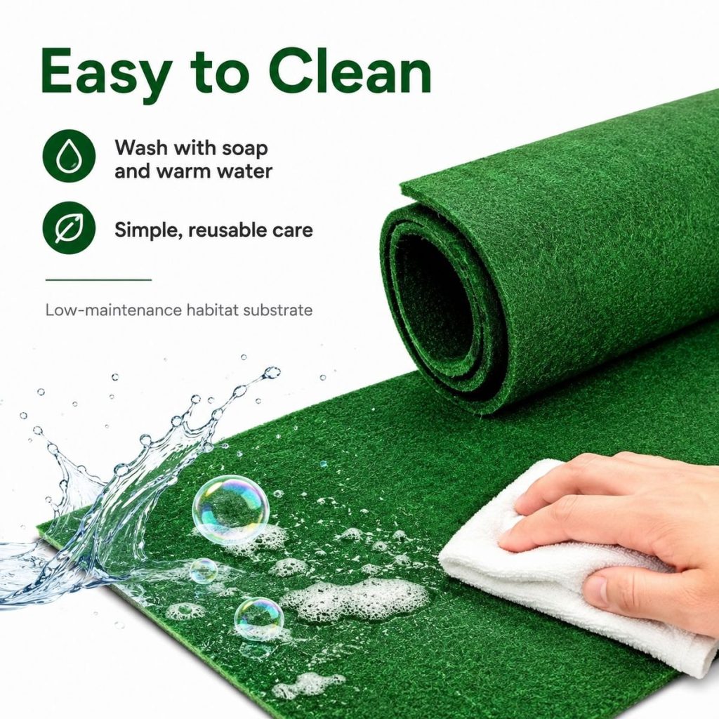 Reusable Reptile Carpet Mat - Select Size Variant