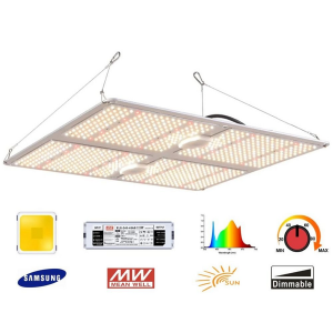 450W Dimmable Full Spectrum LED Grow Light- Quantum Board with Samsung Chip - Image 5
