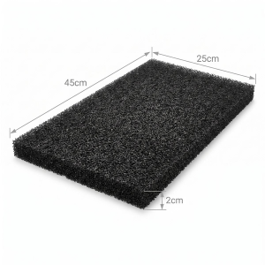 Super Activated Carbon Filter Sponge Sheet (45cm x 25cm x 2cm) - Image 2