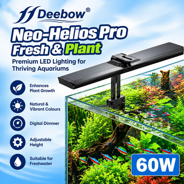 Deebow Neo-Helios Pro Fresh & Plant 60W LED Light 40-60cm